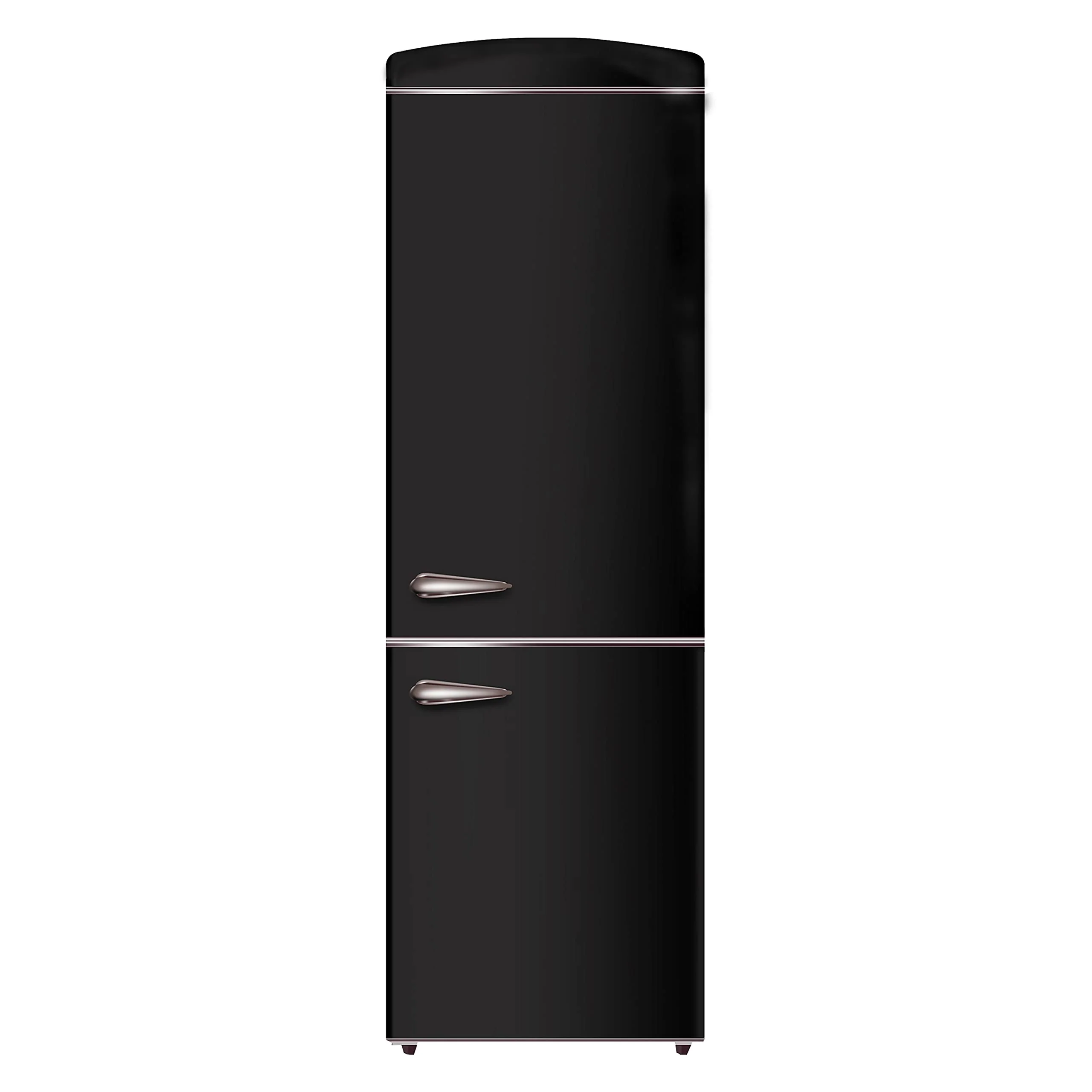 1Conserv 24In Retro Bottom Mount 11Cf Refrigerator Fast Freeze 110V In Black