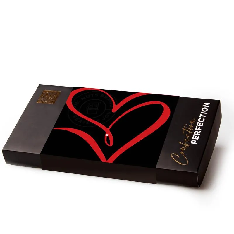 ”Heart ” Non-Dairy Chocolate Truffle Gift Box – 18Pc.