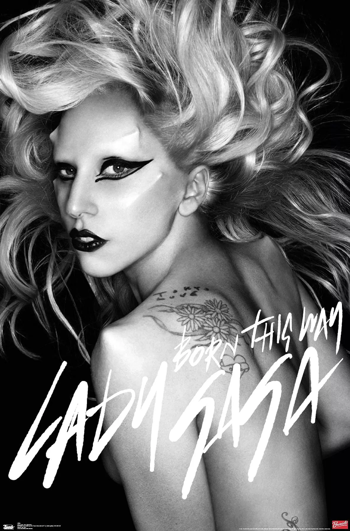 Trends International Lady Gaga - Born This Way Wall Poster, 22.375'' X 34'', Premium Unframed Version