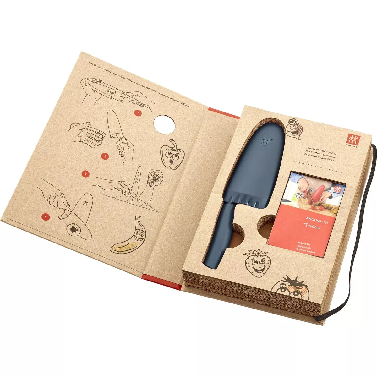 Zwilling Twinny 4″ Kids Knife – Blue